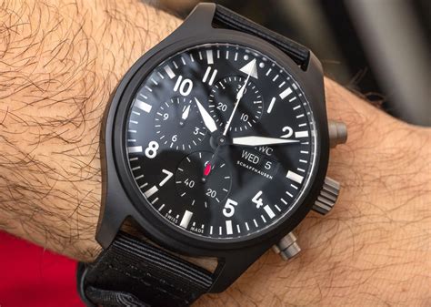 iwc schaffhausen pilot top gun fake|IWC Pilot’s Watch Chronograph TOP GUN Review (New For .